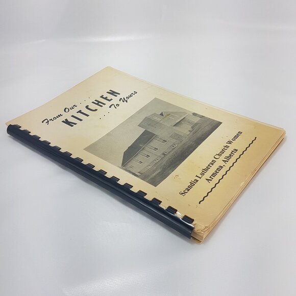 Vintage 1970s Cookbook Scandia Lutheran Church Women Armena Alberta Camrose AB - Picture 5 of 16
